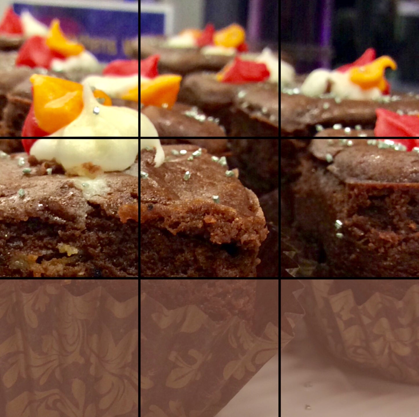 The Brownie Channel | Passoa Passion Fruit Infused Brownie Bite